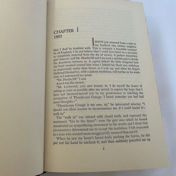 Wuthering Heights 1949 Emily Bronte Hardcover - Picture 11 of 12